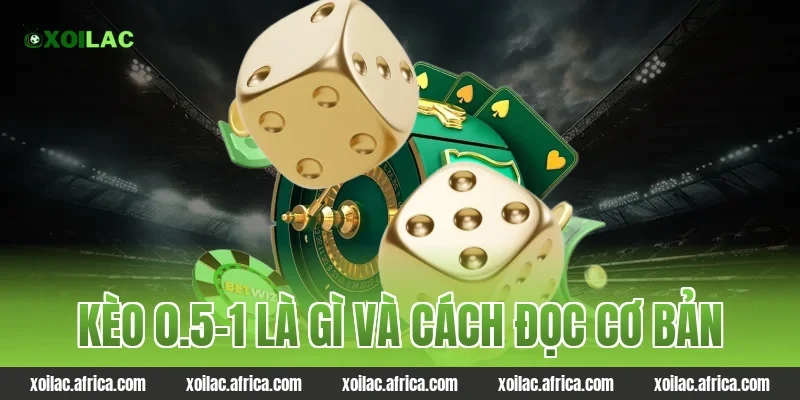 Kèo 0.5-1 là gì và cách đọc cơ bản