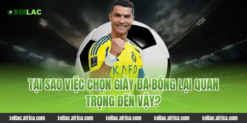 Tại sao việc chọn giày đá bóng lại quan trọng đến vậy?
