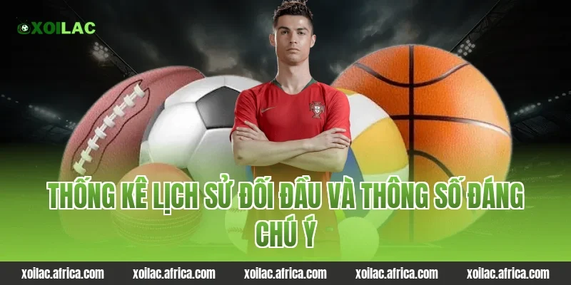 Thống kê lịch sử đối đầu và thông số đáng chú ý